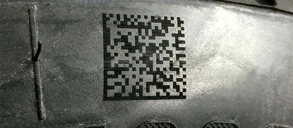 CO2 Laser für die Kennzeichnung von Reifen mit 2D Code - REA JET CL
